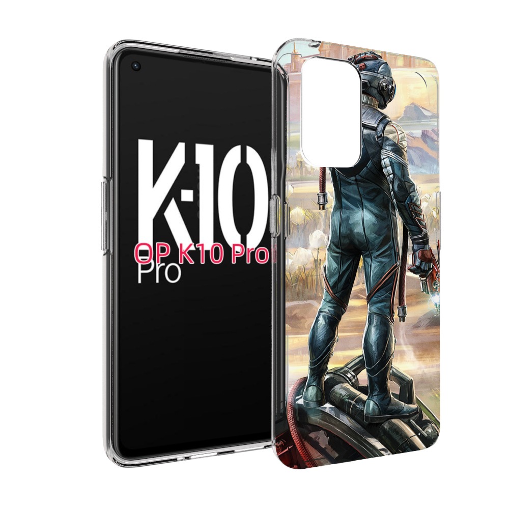 

Чехол MyPads the-outer-worlds для OPPO K10 Pro, Прозрачный, Tocco