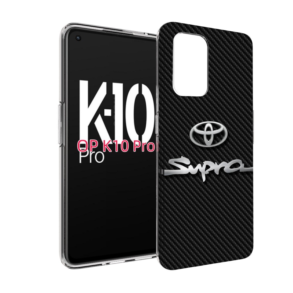 

Чехол MyPads toyota 2 для OPPO K10 Pro, Прозрачный, Tocco