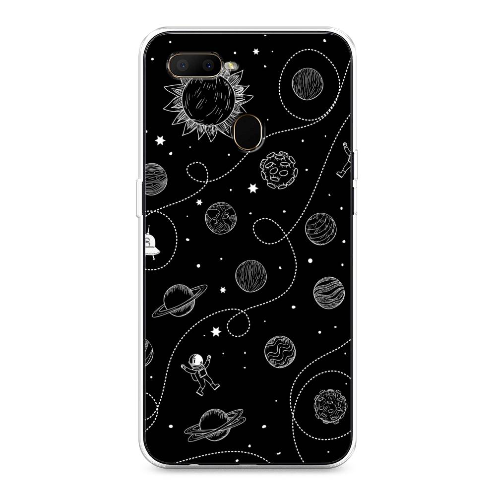 

Чехол Awog на Oppo A5s "В невесомости", Разноцветный, 252350-4