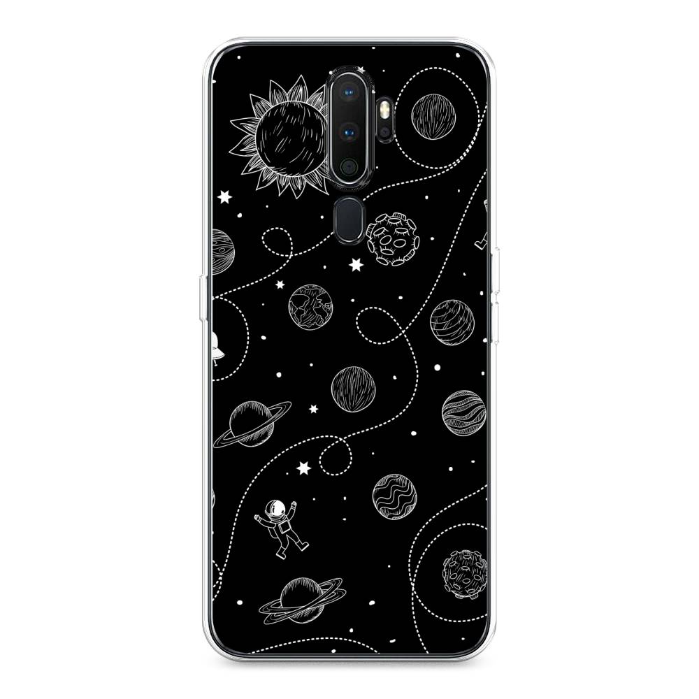 

Чехол Awog на Oppo A5/A9 2020 "В невесомости", Разноцветный, 251950-4