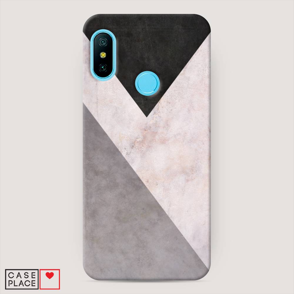 

Пластиковый чехол "Геометричный мрамор" на Xiaomi Mi A2 Lite, 34220-2