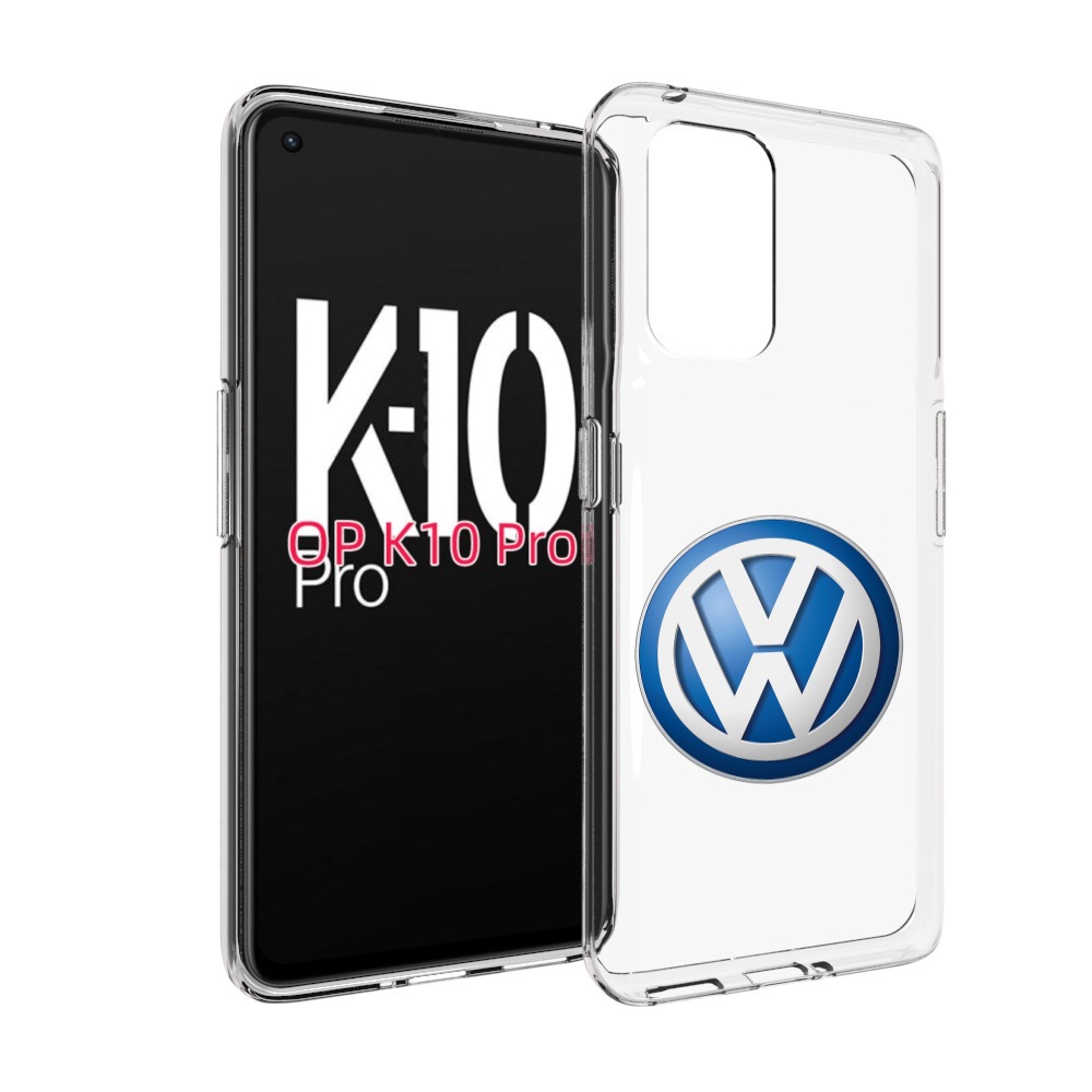 

Чехол MyPads volkswagen мужской для OPPO K10 Pro, Прозрачный, Tocco