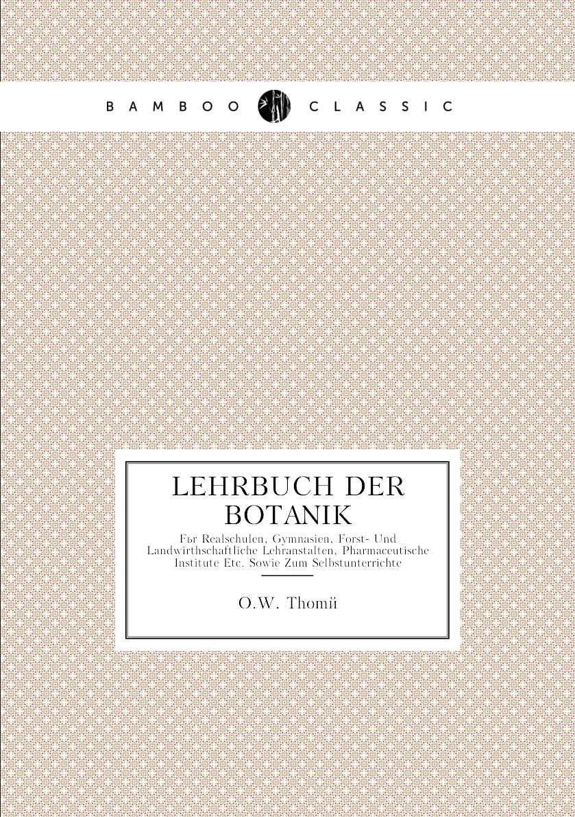 

Lehrbuch Der Botanik