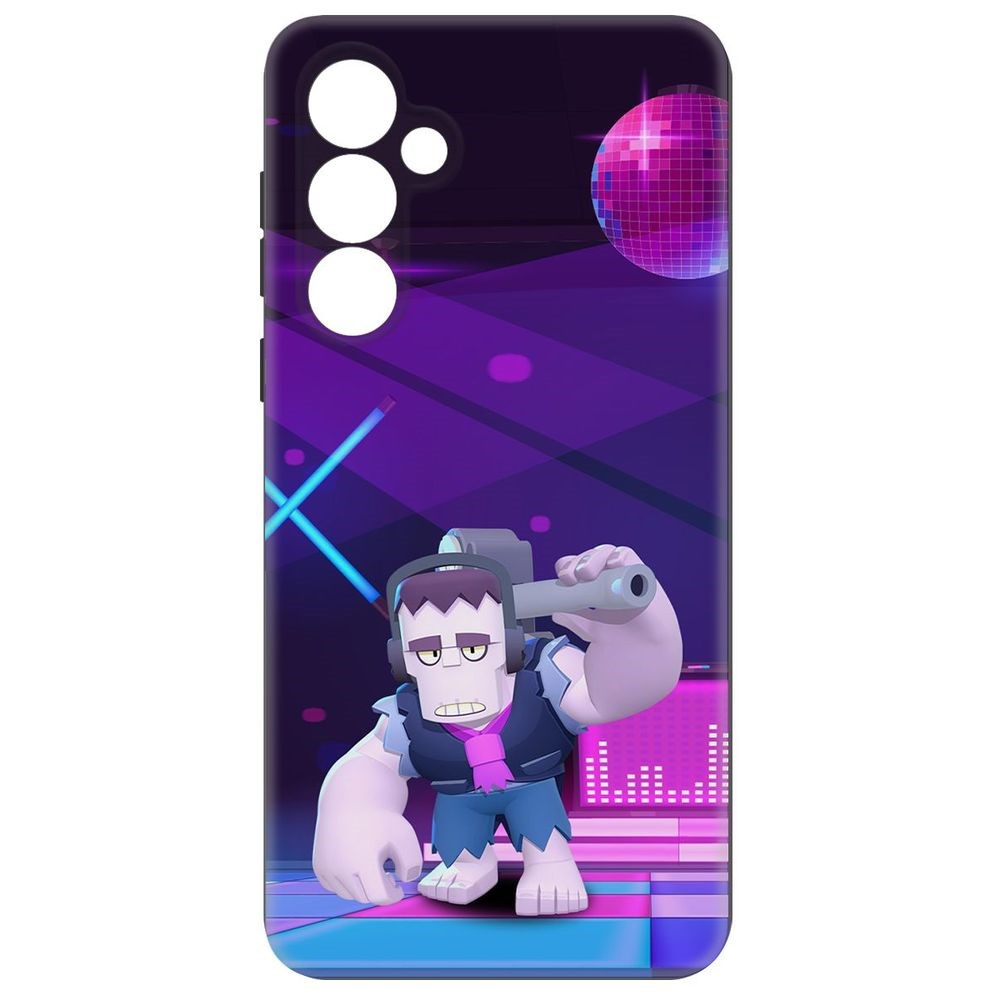 

Чехол-накладка Krutoff Soft Case Brawl Stars - Фрэнк для Samsung Galaxy S23 FE черный