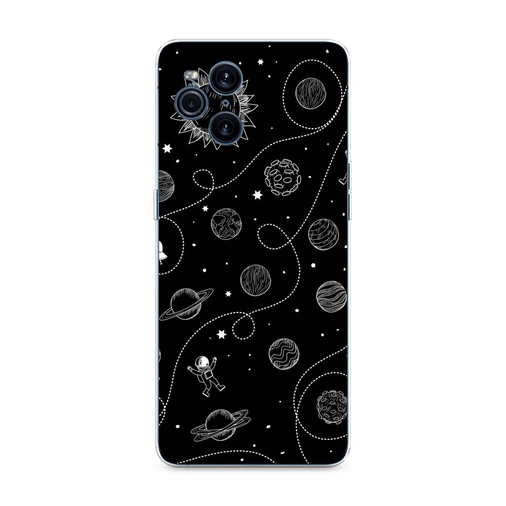

Чехол Awog на Oppo Find X3 Pro "В невесомости", Разноцветный, 255750-4