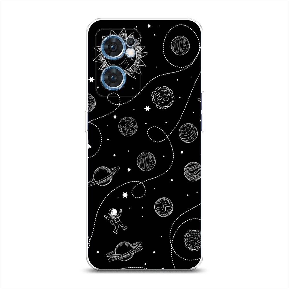 

Чехол Awog на Oppo Find X5 Lite "В невесомости", Разноцветный, 259850-4