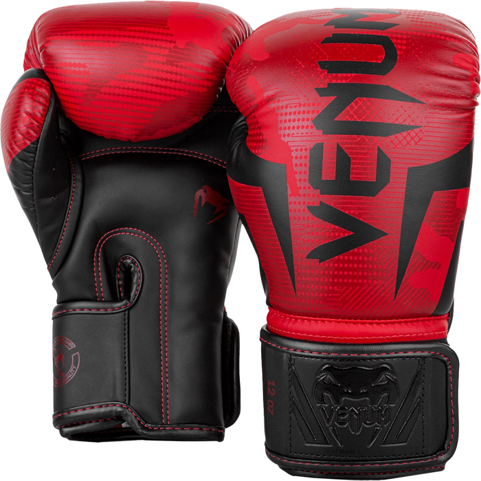 

Перчатки Venum Elite Red Camo 14 oz, Черный;красный
