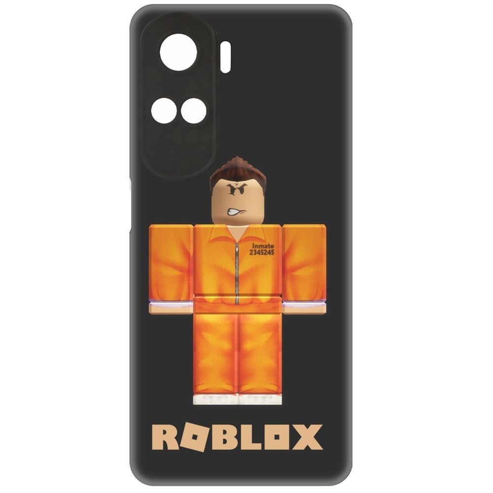 

Чехол-накладка Krutoff Soft Case Roblox-Заключенный для Honor X50i черный