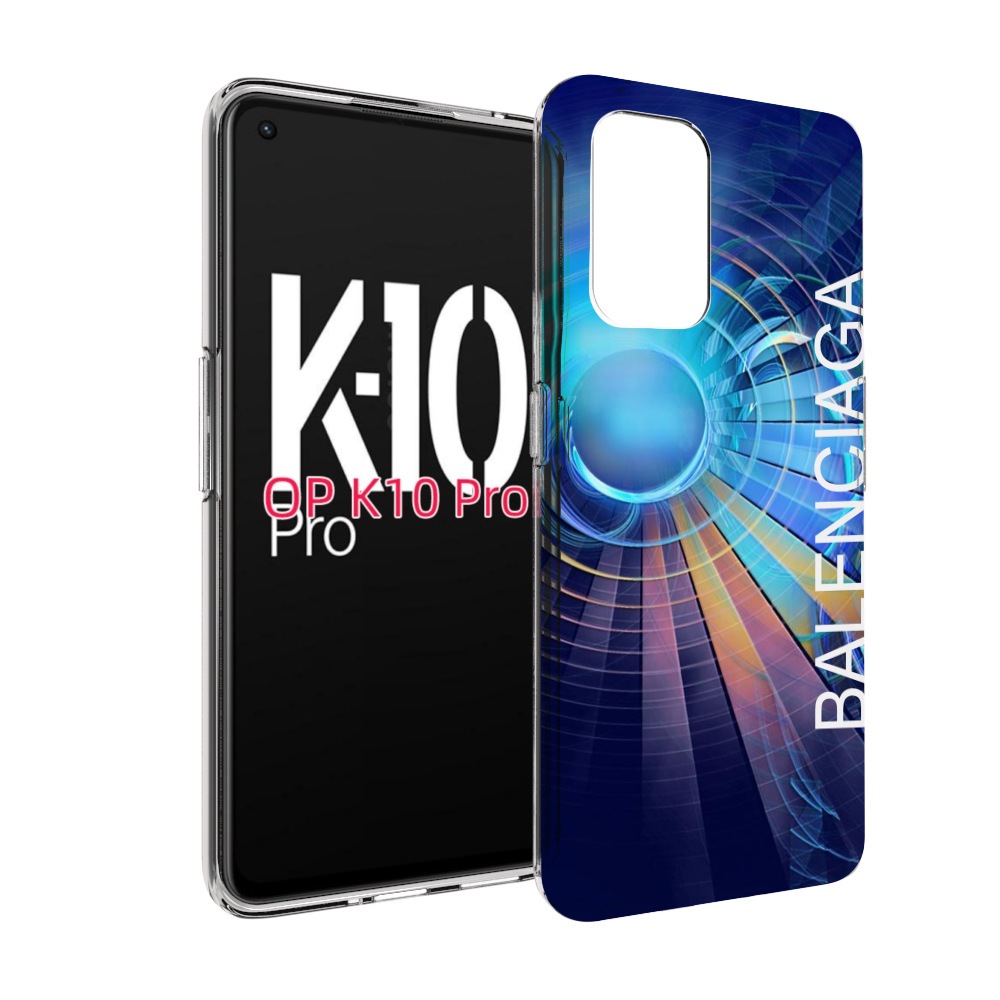 

Чехол MyPads Баленсиага-абстракция для OPPO K10 Pro, Прозрачный, Tocco