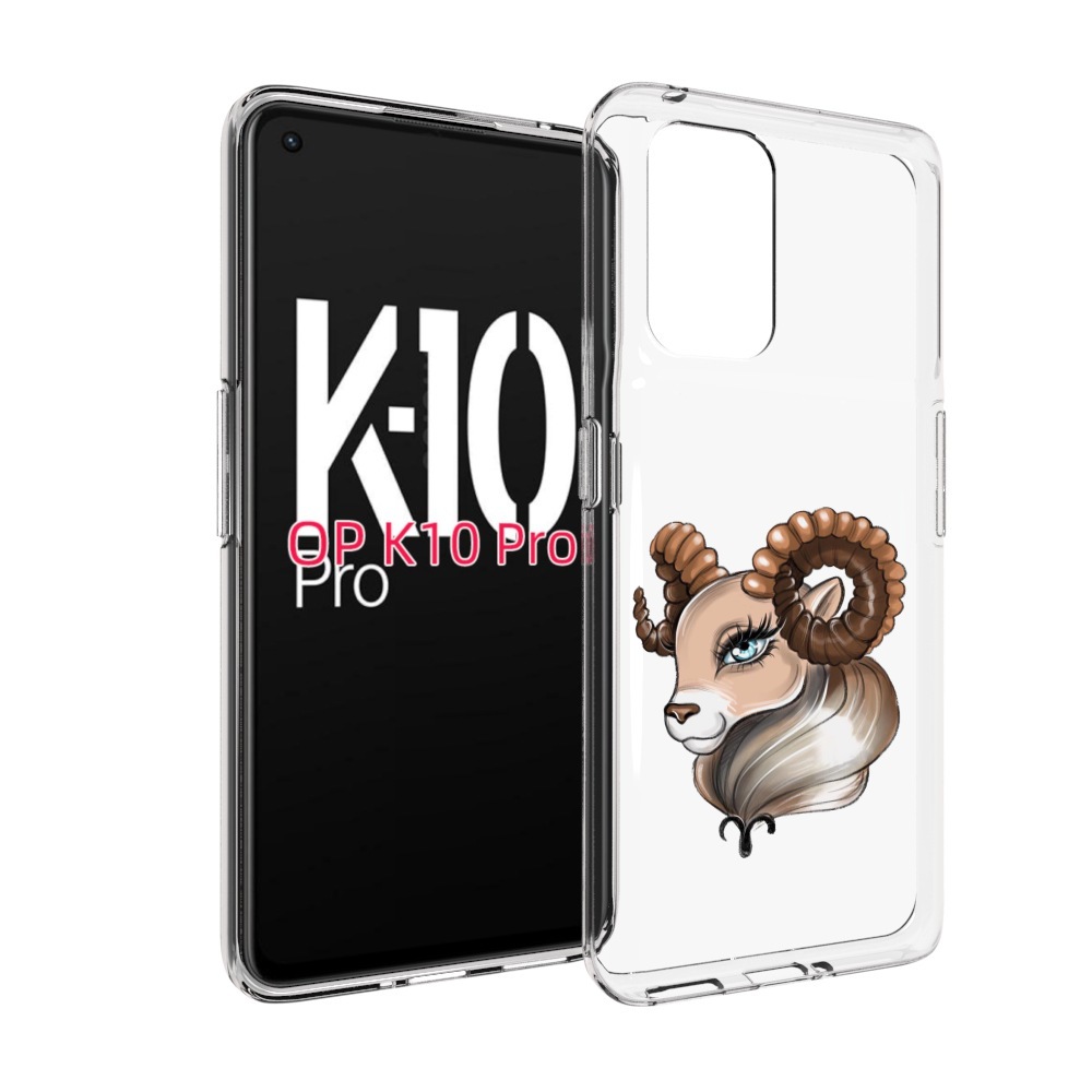 

Чехол MyPads Барашка для OPPO K10 Pro, Прозрачный, Tocco