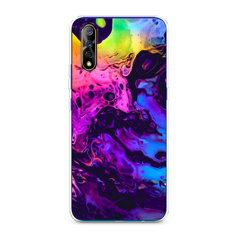 

Силиконовый чехол "ACID fluid" на Vivo V17 Neo, Разноцветный, 262050-3