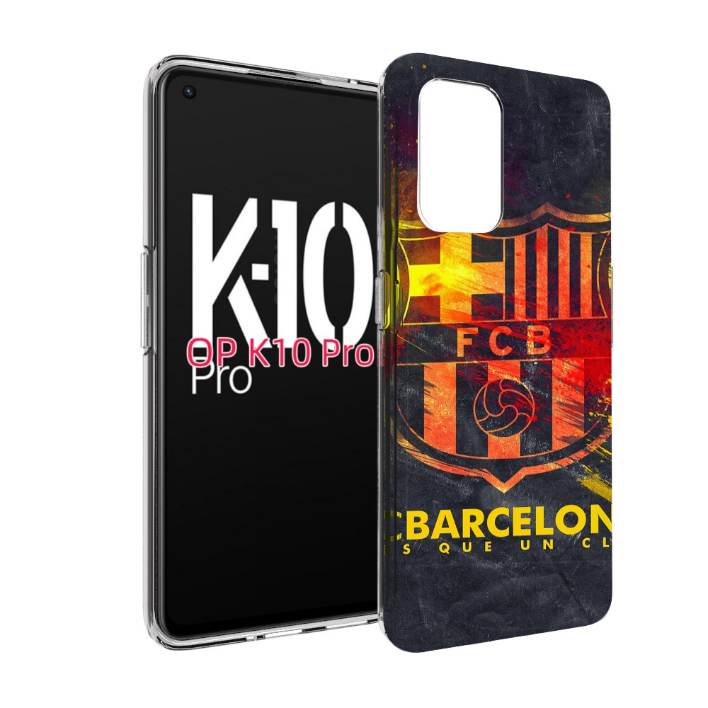 

Чехол MyPads Барселона мужской для OPPO K10 Pro, Прозрачный, Tocco