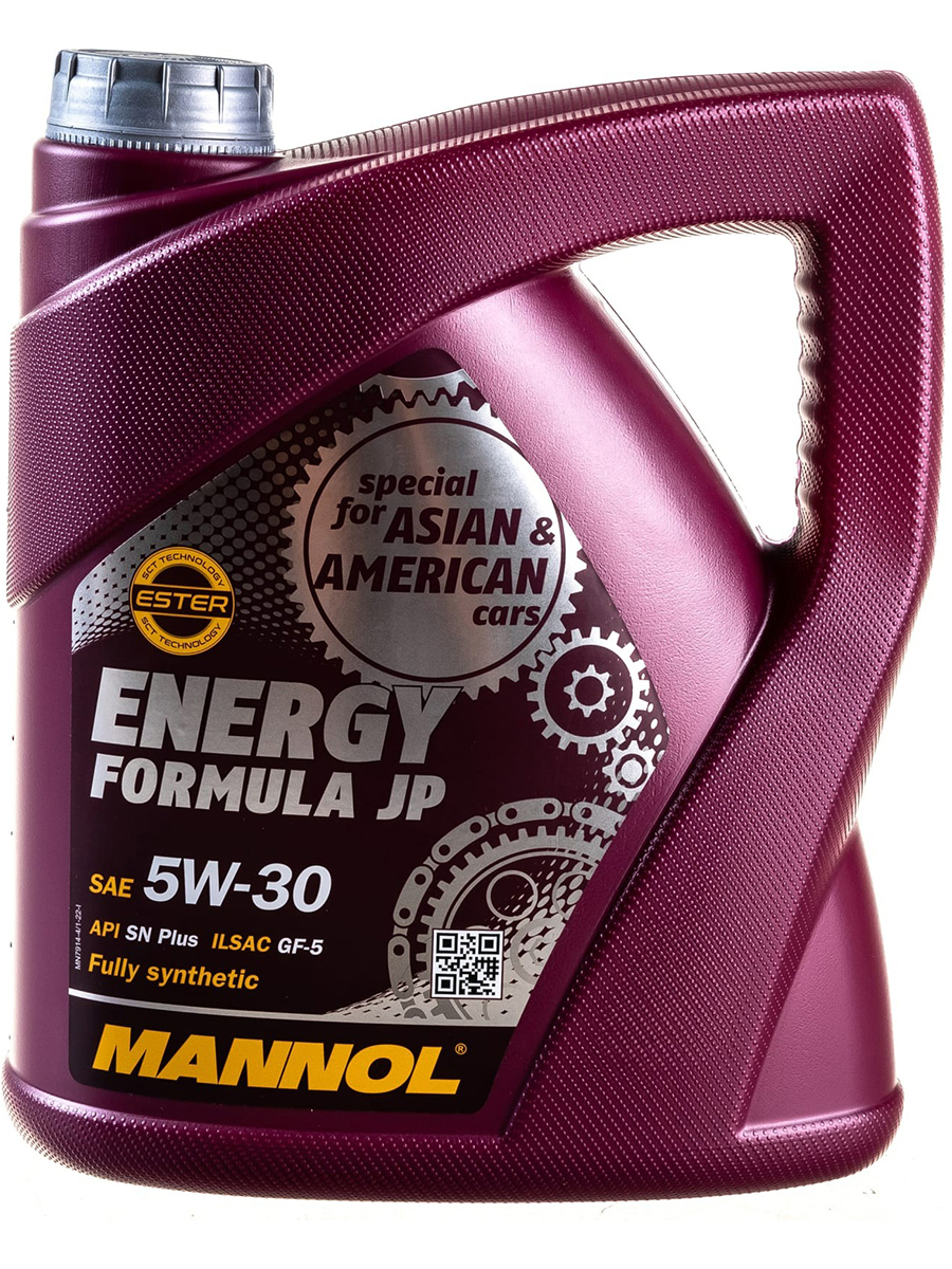 фото Mannol масло моторное energy formula jp 5w30 4 л. mannol^1060