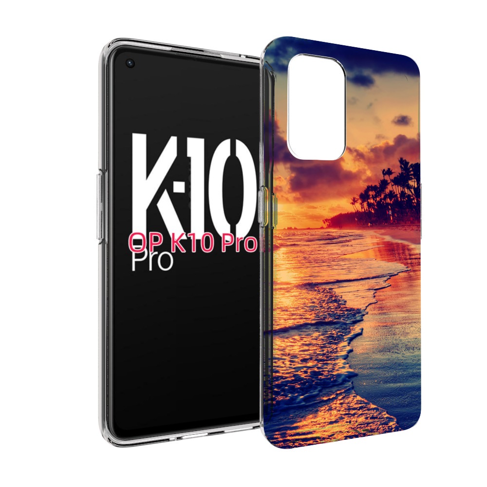 

Чехол MyPads Берег для OPPO K10 Pro, Прозрачный, Tocco