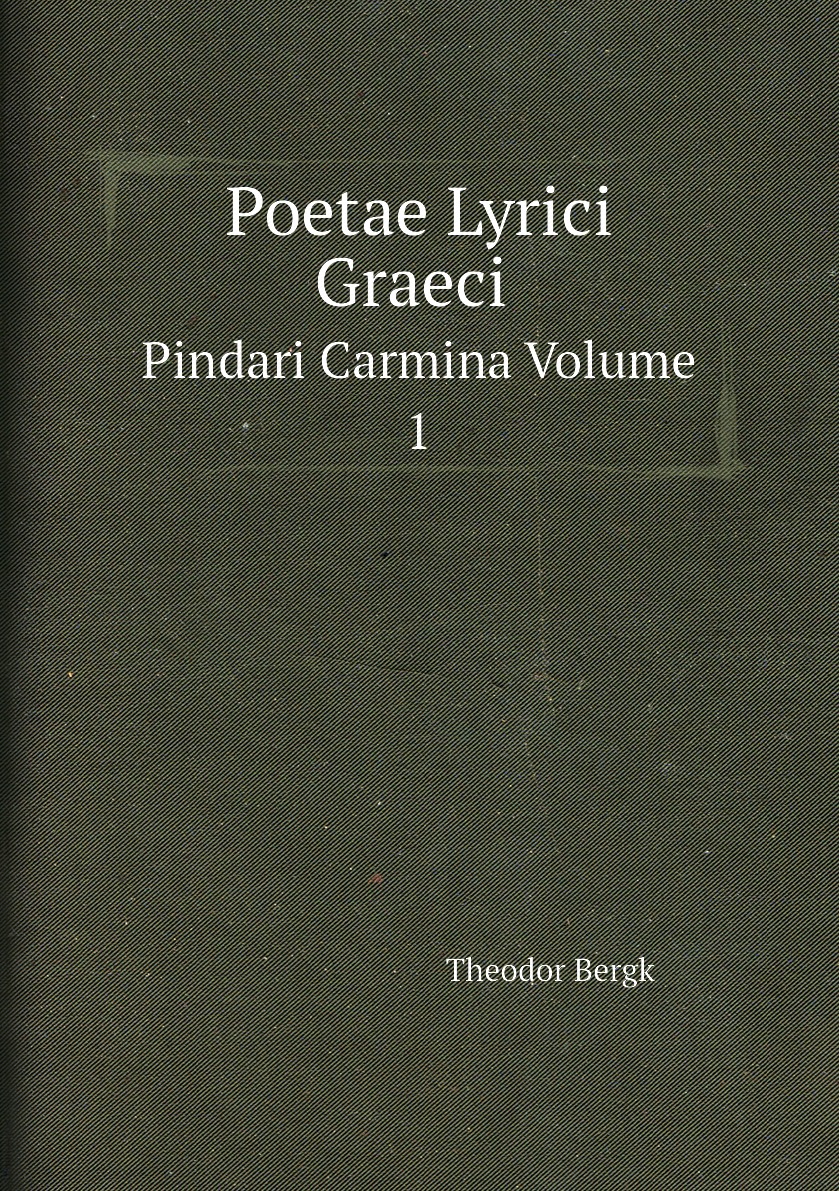 

Poetae Lyrici Graeci (Ancient Greek Edition)