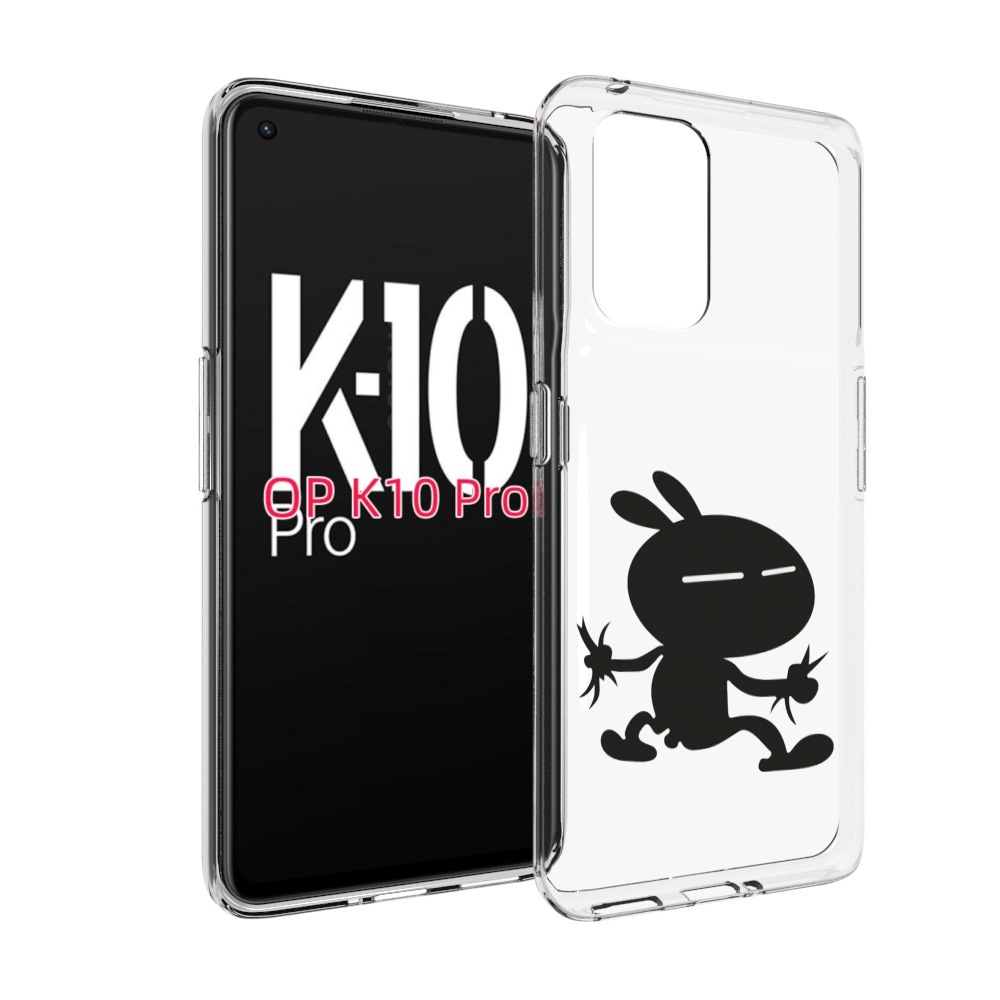 

Чехол MyPads Боец для OPPO K10 Pro, Прозрачный, Tocco