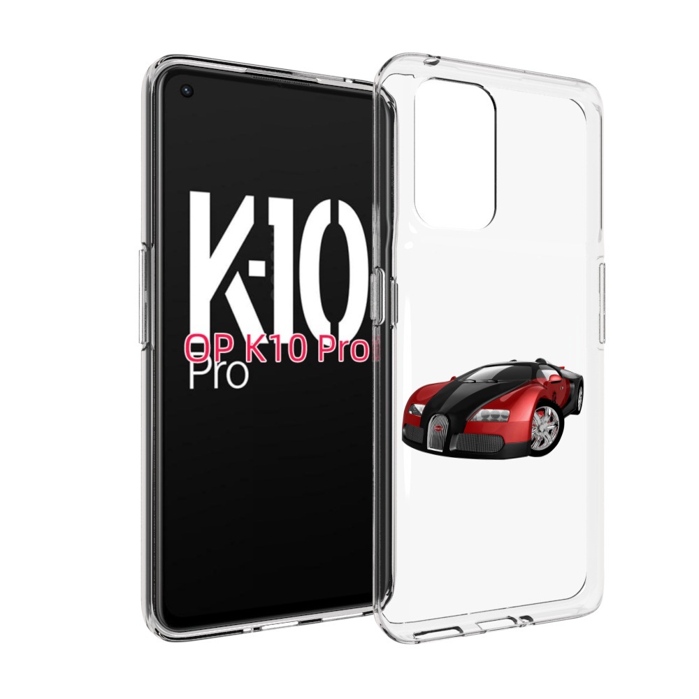 

Чехол MyPads Бука мужской для OPPO K10 Pro, Прозрачный, Tocco