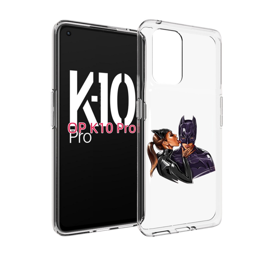 

Чехол MyPads Бэтман для OPPO K10 Pro, Прозрачный, Tocco
