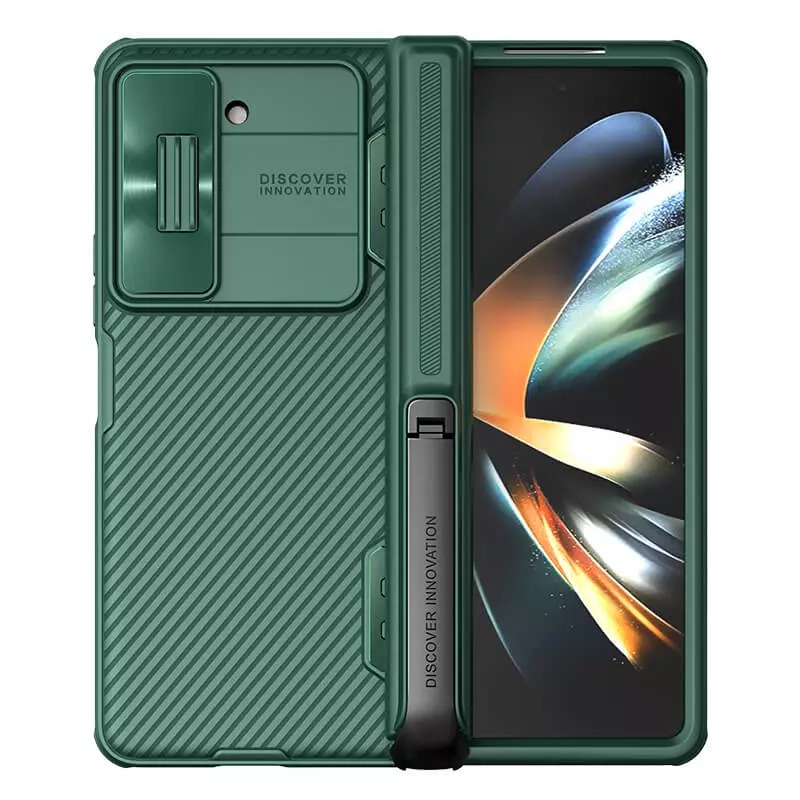 

Чехол Nillkin CamShield Fold (с подставкой) для Samsung Galaxy Z Fold 5 5G, зеленый, Samsung Galaxy Z Fold 5 5G