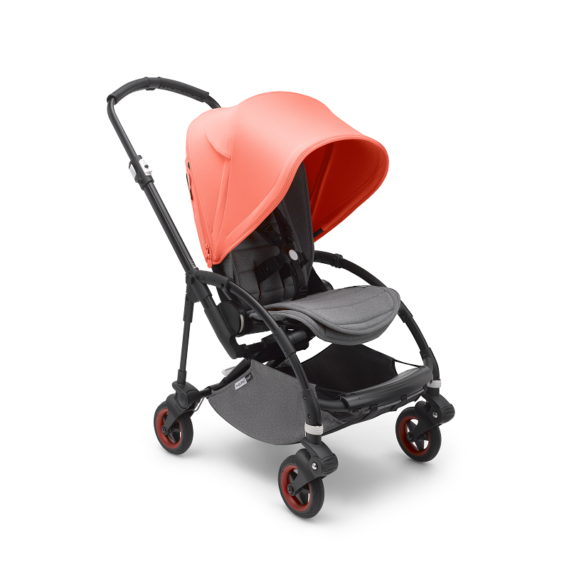 

Коляска прогулочная Bugaboo Bee5 Complete black/CORAL, Bee5 Complete