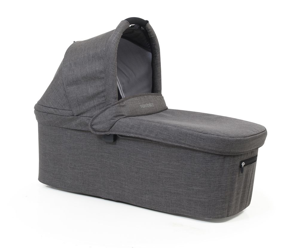 Люлька Valco Baby External Bassinet Charcoal для Snap Duo Trend прогулочная коляска valco baby snap 4 trend charcoal