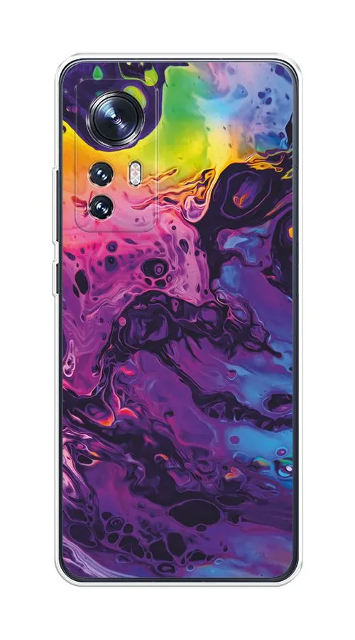 

Чехол силиконовый Awog "ACID fluid" на Xiaomi 12, Разноцветный, 312350-3