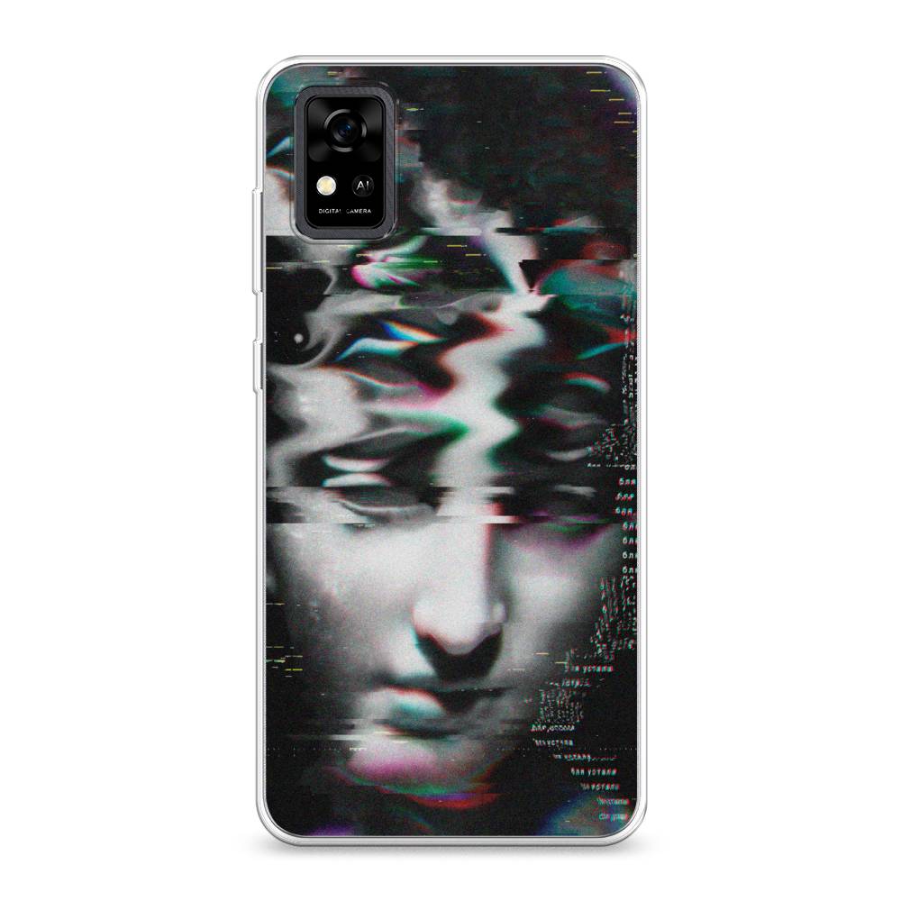 

Чехол Awog на ZTE Blade A31 / ЗТЕ Блэйд A31 "Glitch Art", Разноцветный, 134650-9