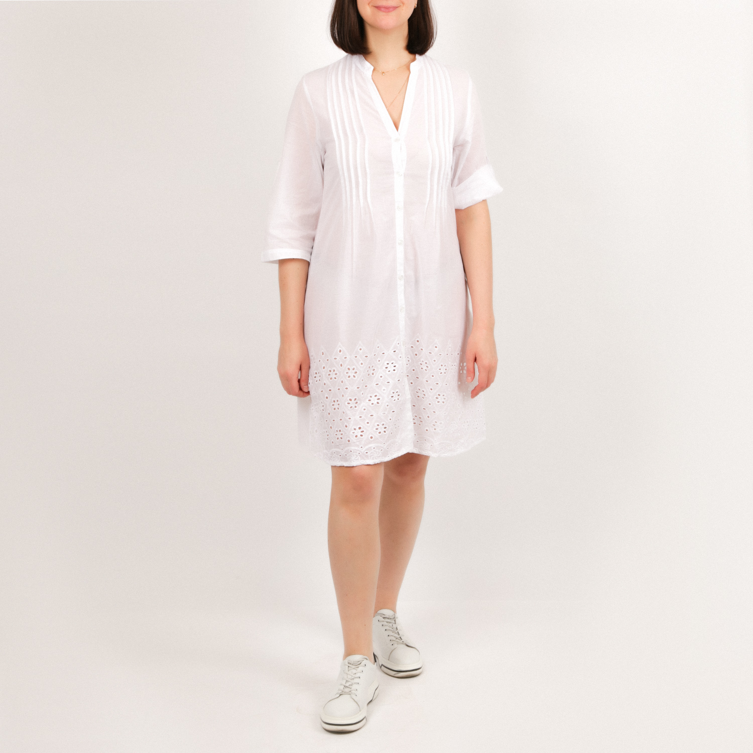 

Туника женская FABRETTI ND119 белая 54 RU, ND119