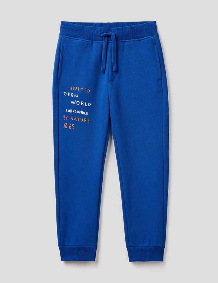 

Брюки для мальчиков Benetton цв. синий р.110, 21A_3EB5I0491