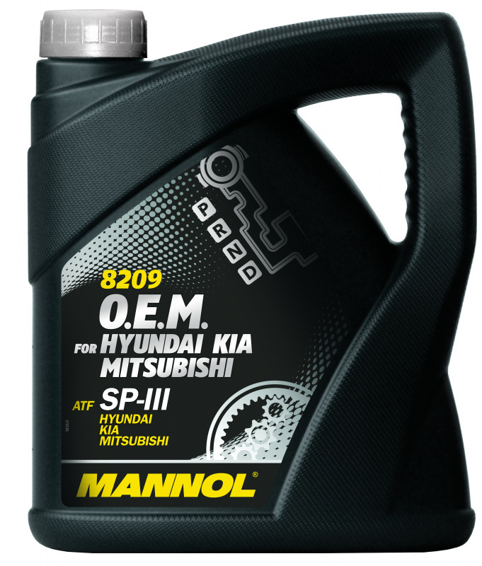 фото Трансмиссионная жидкость 8209 mannol for korean cars atf sp-iii 4л