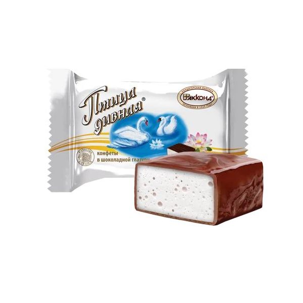 

Конфеты суфле Акконд Птица Дивная трехслойное