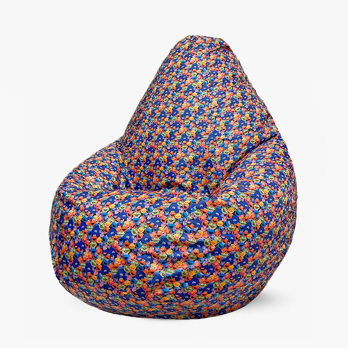 

Кресло мешок PUFOFF XXXL Sesame, Разноцветный