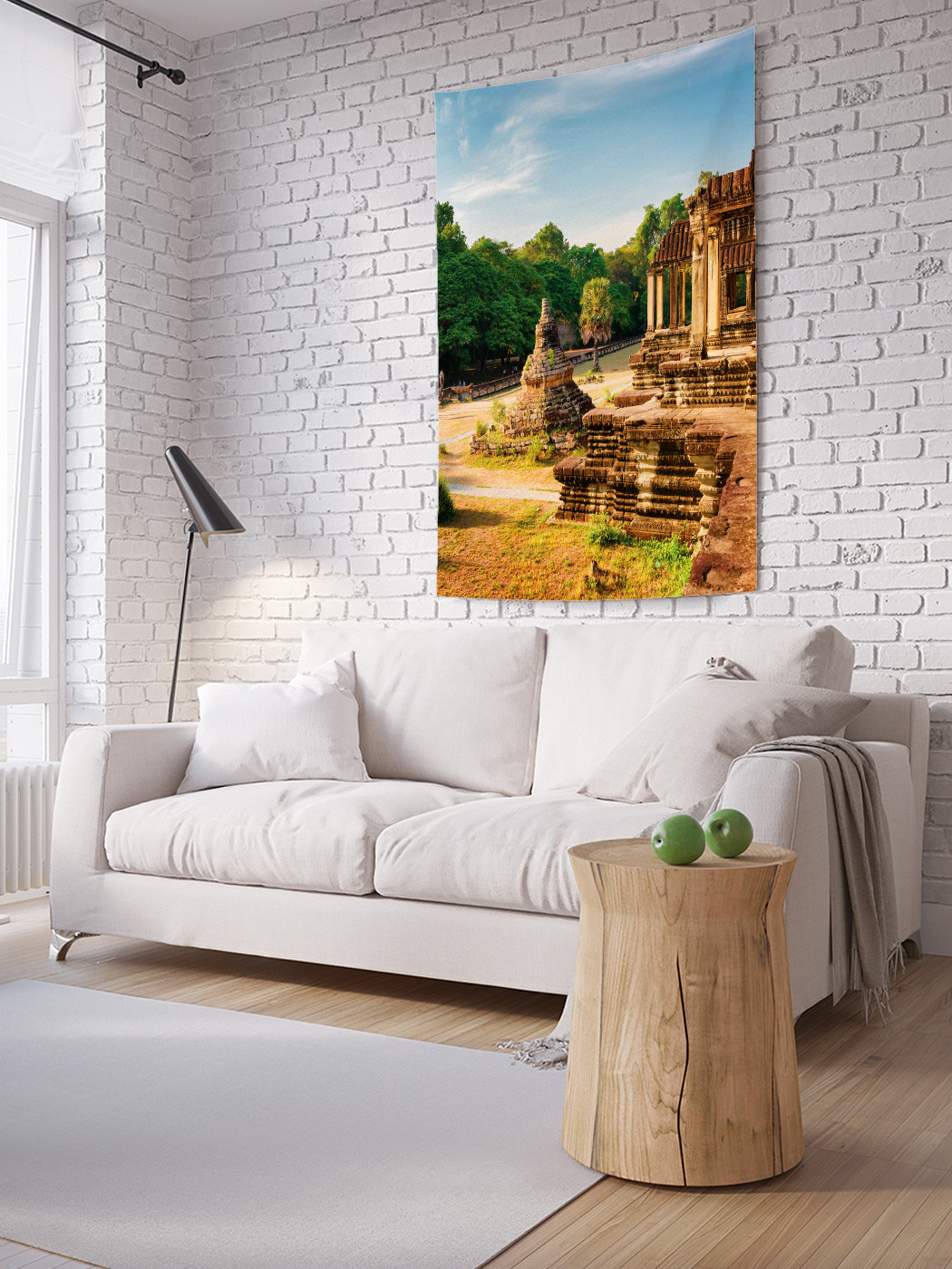 

Вертикальное фотопанно на стену JoyArty Долговечный храм 100x150 см, Долговечный храм