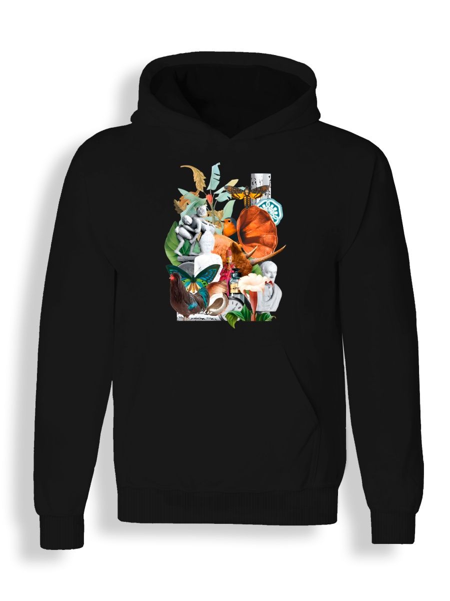 

Худи унисекс СувенирShop Абстракция/Анатомия/Искусство 56 черное 2XL, "Абстракция/Анатомия/Искусство" 56