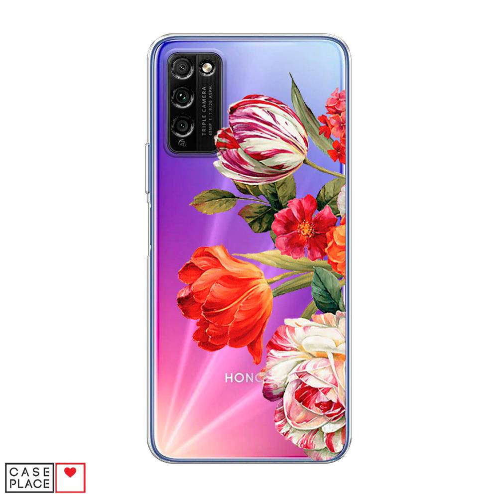 

Чехол Awog "Весенний букет" для Honor 30 Lite