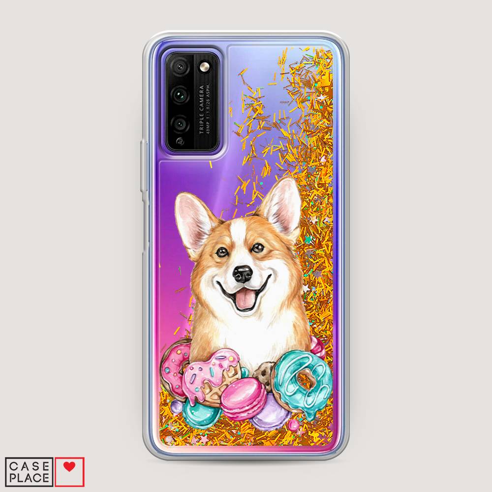 

Чехол Awog "Корги и сладости" для Honor 30 Lite