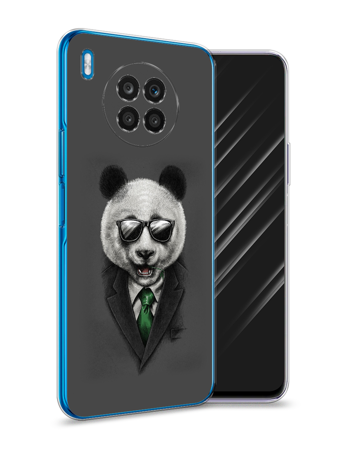

Чехол Awog на Huawei Nova 8i "Деловая панда", Разноцветный, 6106350-10