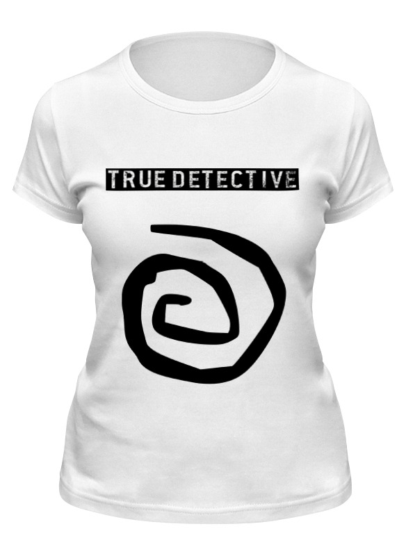 

Футболка женская Printio True detective белая XL, Белый, True detective