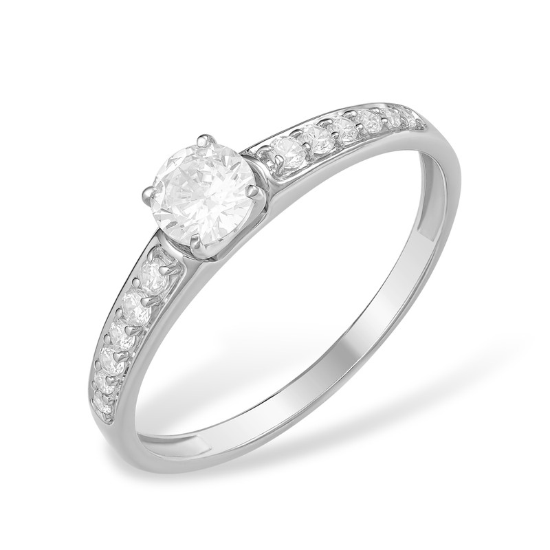 

Кольцо из серебра р. 17,5 EFREMOV 10100110099, фианит, 10100110099