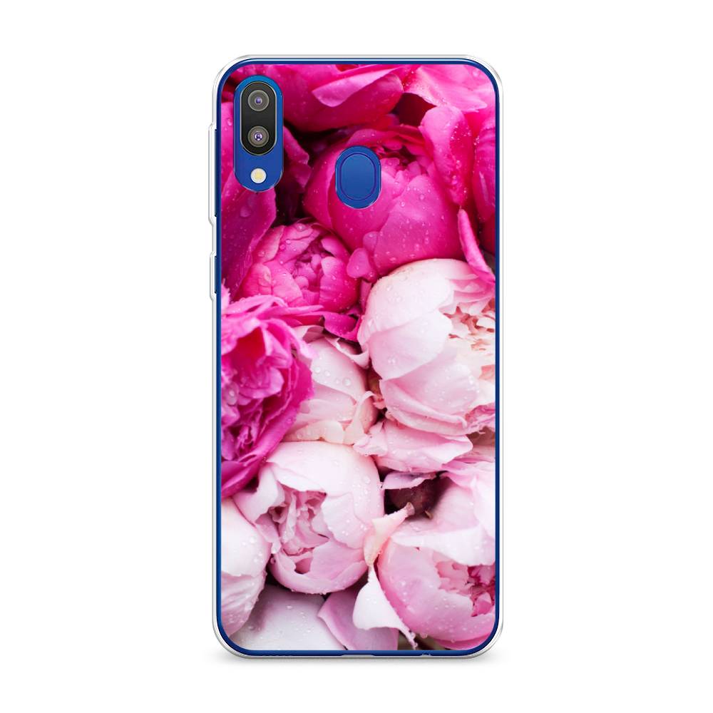 

Чехол Awog на Samsung Galaxy M20 "Пионы розово-белые", Разноцветный, 27450-8