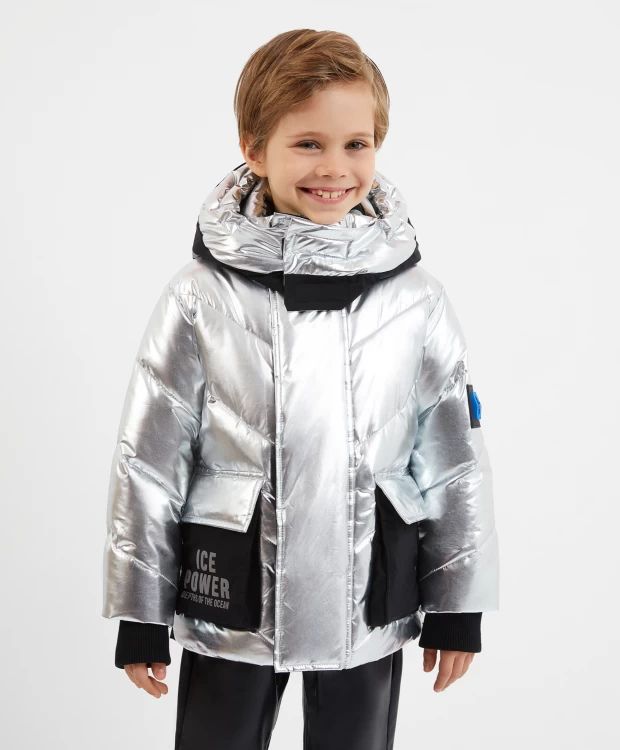 

Куртка детская Gulliver 22304BMC4102, серебристый, 122, 22304BMC4102