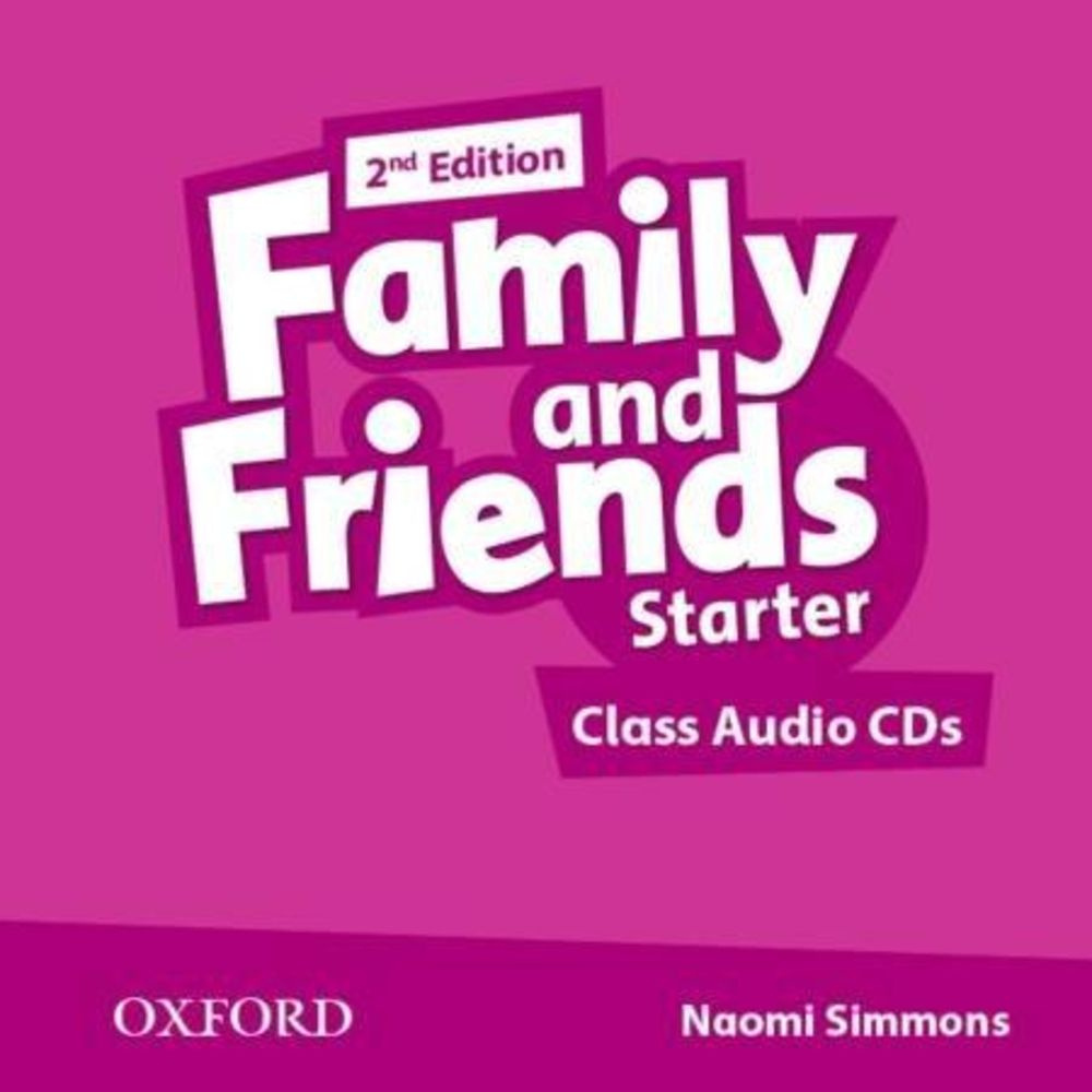 

Family and Friends Second Edition Starter Class Audio CD's (2)