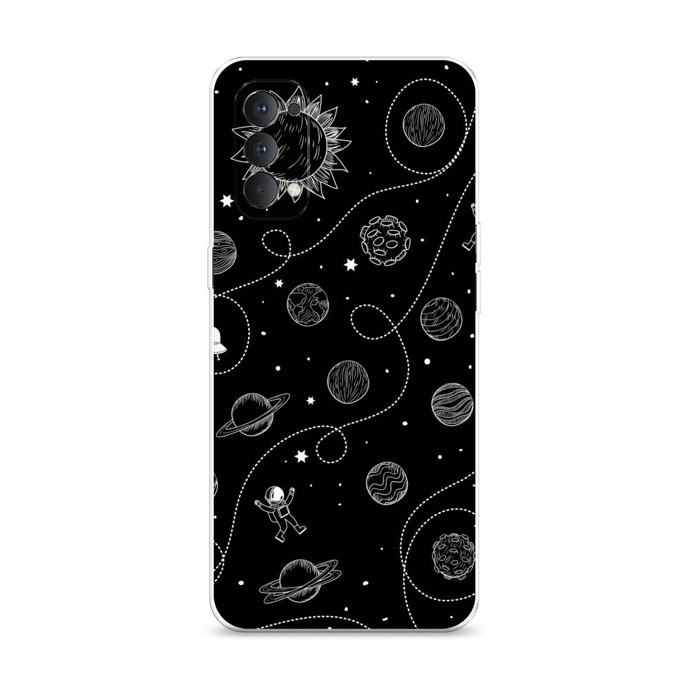 

Чехол Awog на Oppo Reno 4 4G "В невесомости", Разноцветный, 259450-4