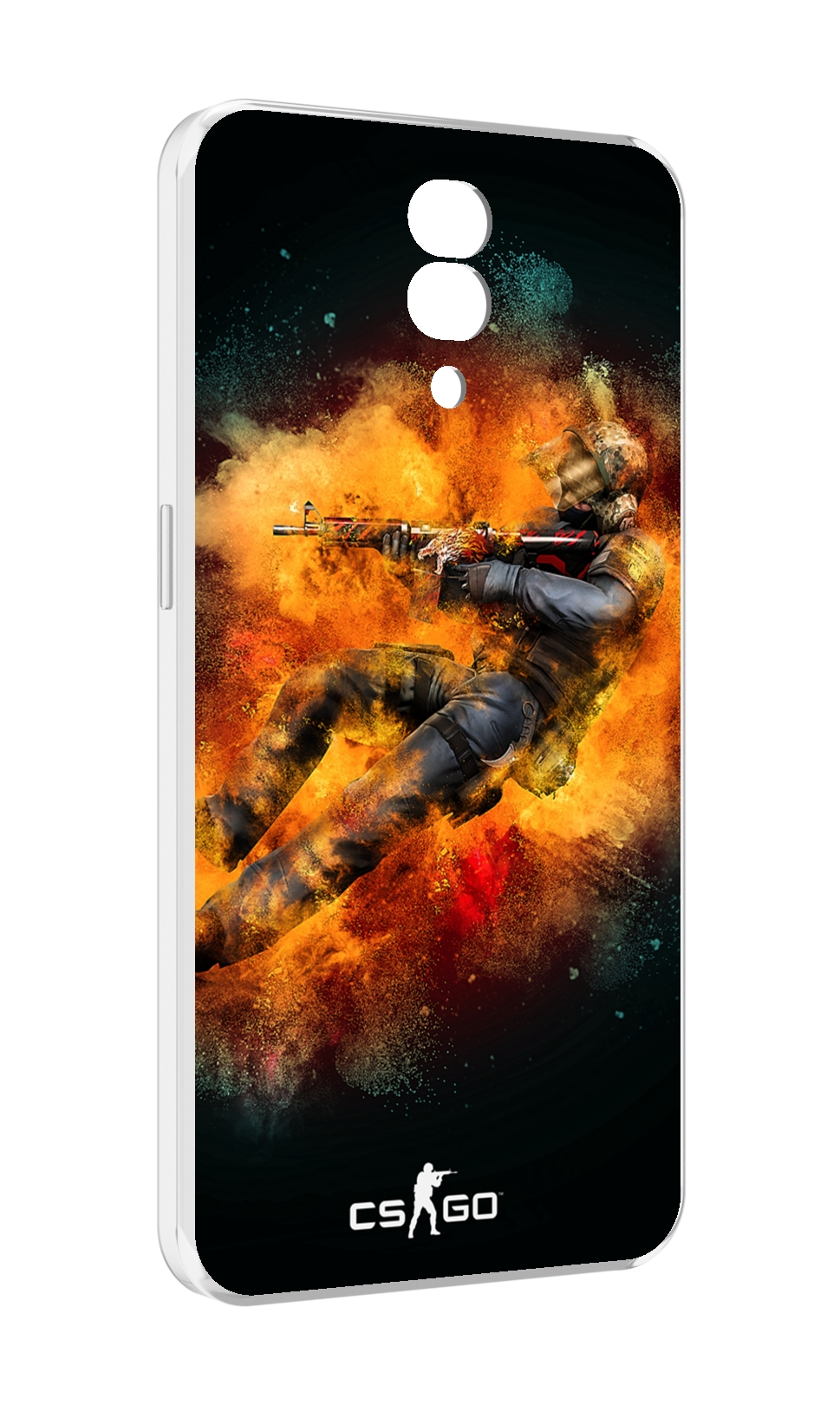 

Чехол MyPads CS-go Контр-террорист для Blackview BV7200, Прозрачный, Tocco