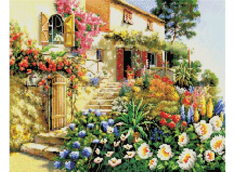 

Белоснежка Алмазная вышивка Итальянский домик (на подрамнике) 187-ST-S, 40x50 см