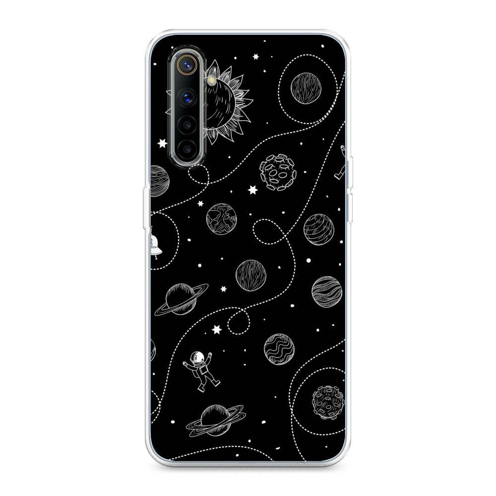 

Чехол Awog на Realme 6 "В невесомости", Разноцветный, 252750-4