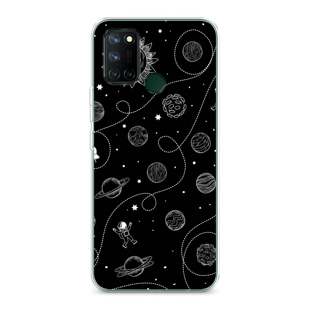 

Чехол Awog на Realme 7i "В невесомости", Разноцветный, 253950-4
