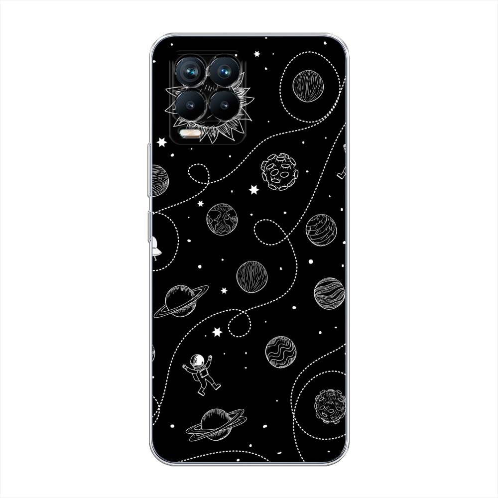 

Чехол Awog на Realme 8/8 Pro "В невесомости", Разноцветный, 255450-4
