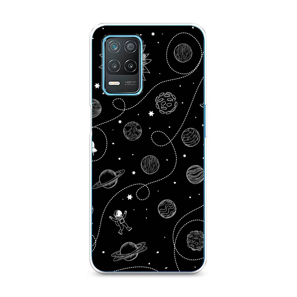 

Чехол Awog на Realme 8 5G/Narzo 30 5G "В невесомости", Разноцветный, 257050-4