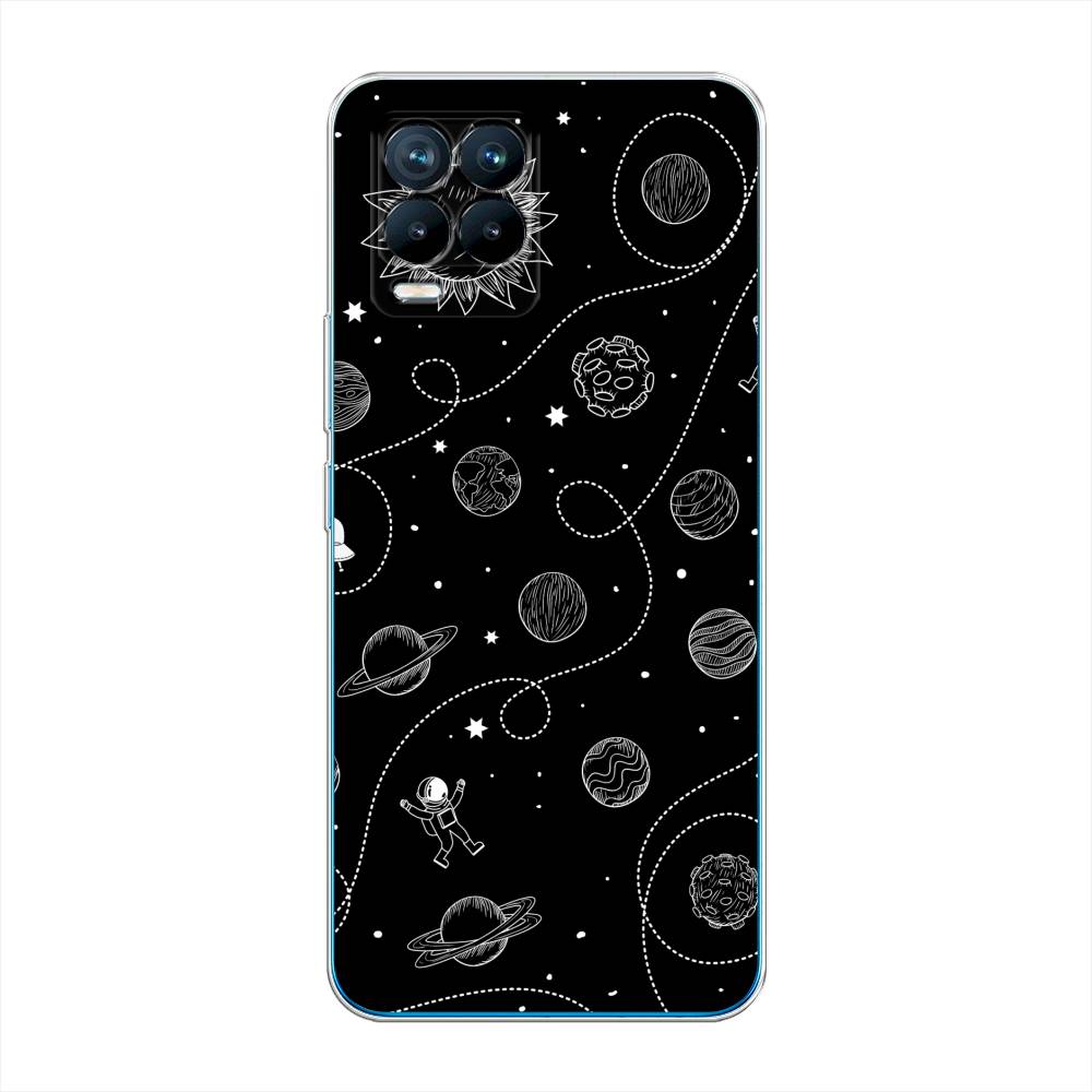 

Чехол Awog на Realme 8/8 Pro "В невесомости", Разноцветный, 255550-4